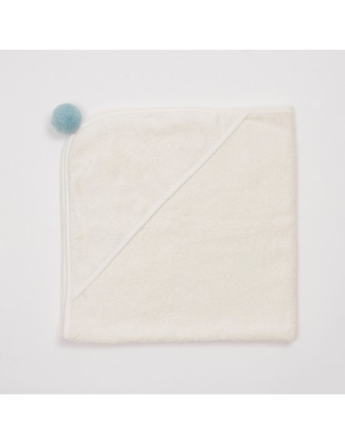 Bambusowy ręcznik niemowlęcy 75x75cm Niebieski, Bim Bla