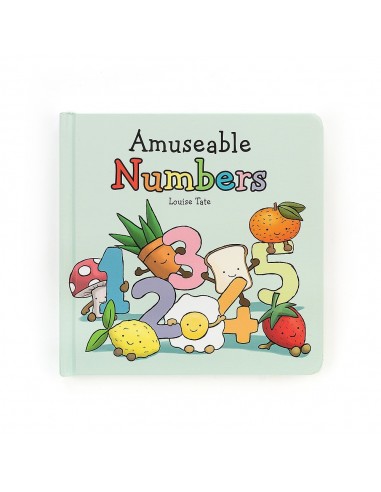 Książeczka z cyferkami Amuseable Numbers Book, Jellycat